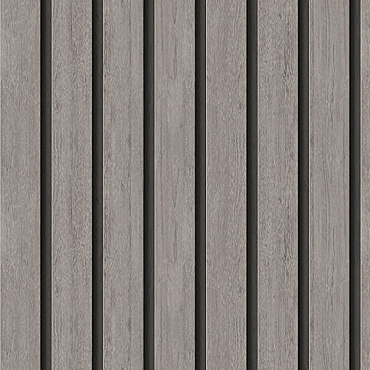Papel de Parede Adesivo Madeira Ripado Cinza R017
