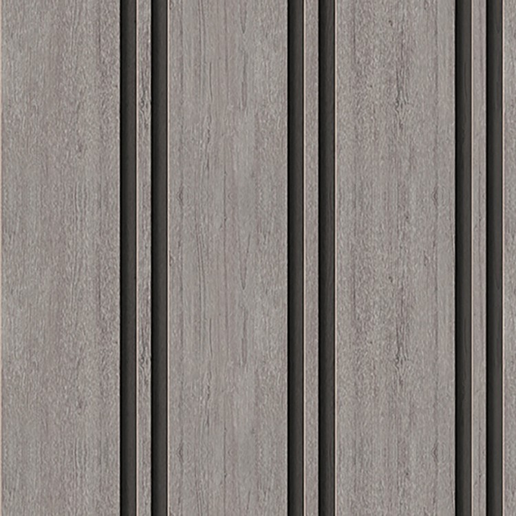 Papel de Parede Adesivo Madeira Ripado Cinza R018