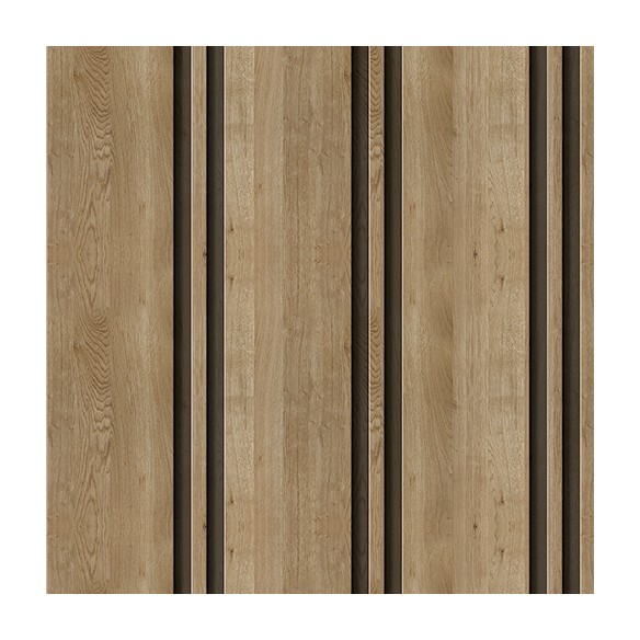 Papel de Parede Adesivo Madeira Ripado R024