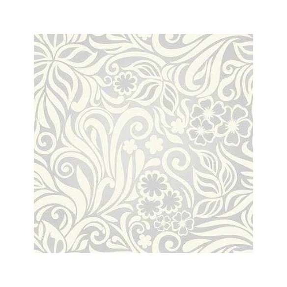 Papel de Parede Adesivo Arabesco Floral 105726986