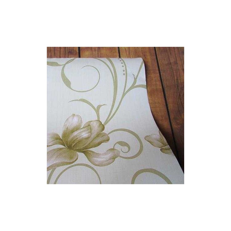 Papel de Parede Adesivo Arabesco Floral 162666428