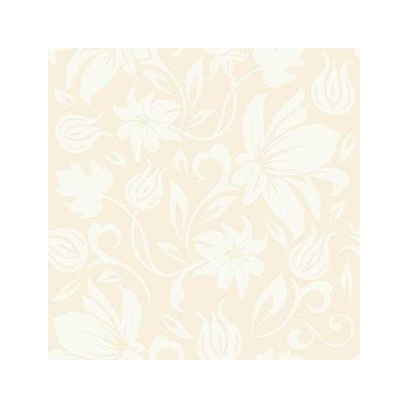 Papel de Parede Adesivo Arabesco Floral Bege 38130745