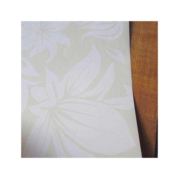 Papel de Parede Adesivo Arabesco Floral Bege 38130745