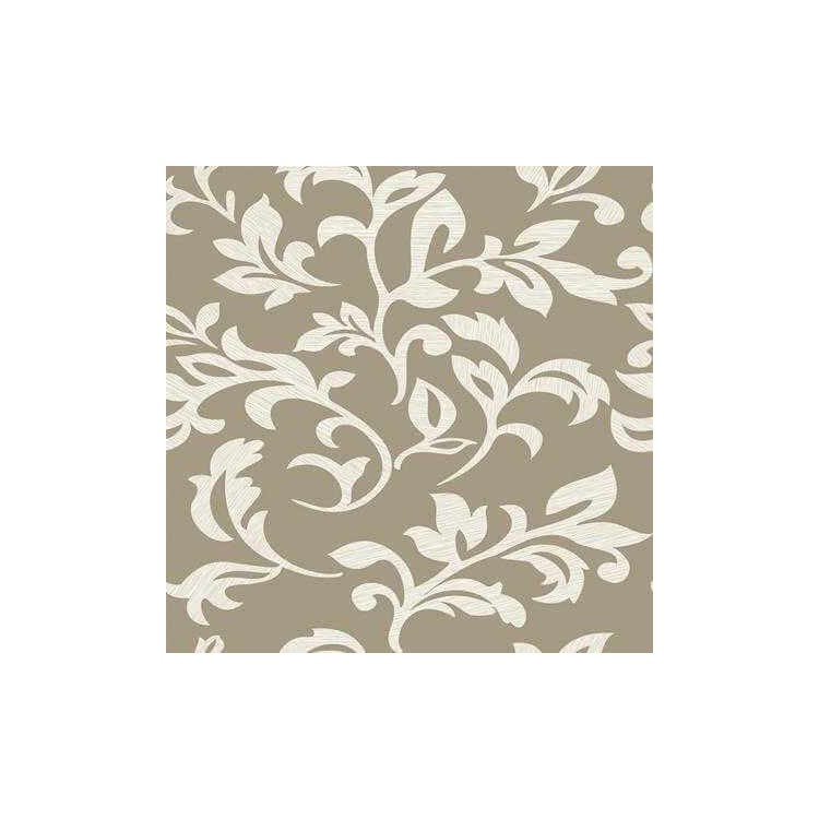 Papel de Parede Adesivo Arabesco Folhas 274920830
