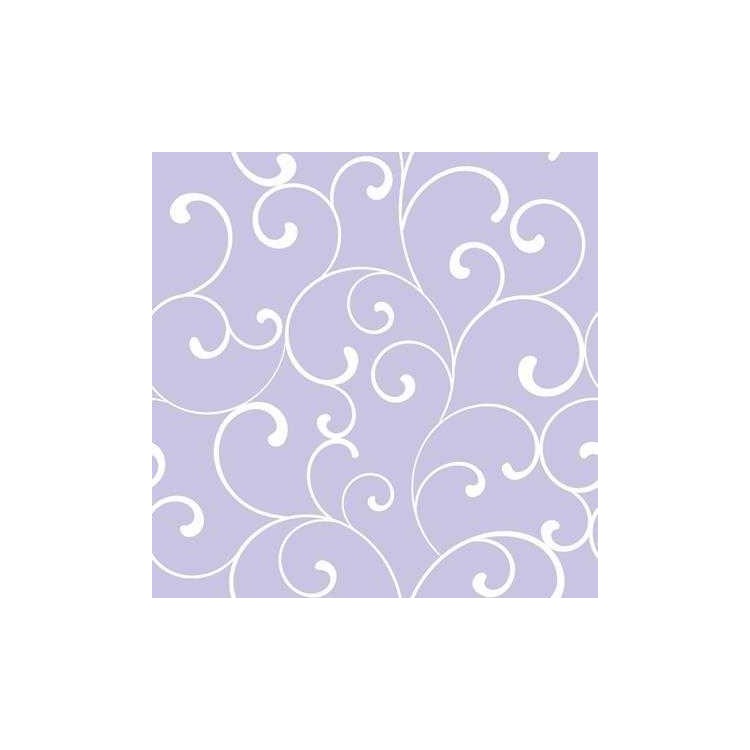 Papel de Parede Adesivo Arabesco Roxo 150460724