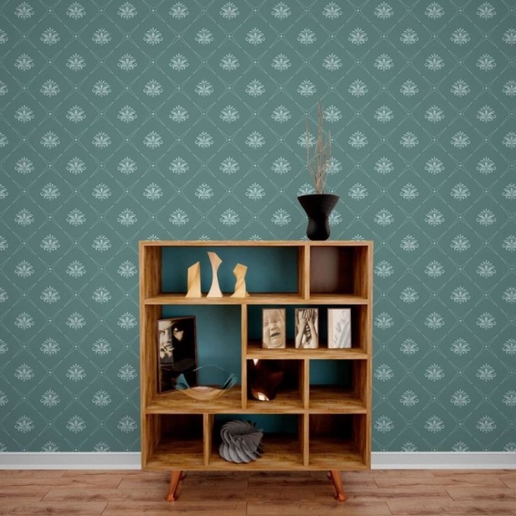 Papel de Parede Adesivo Arabescos Baroque N013287