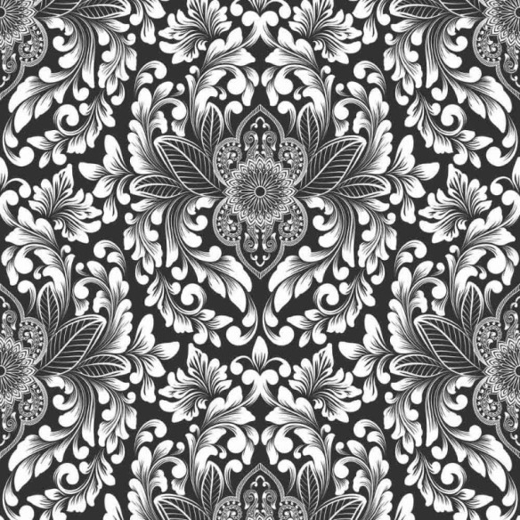 Papel de Parede Adesivo Arabescos Classico N015035