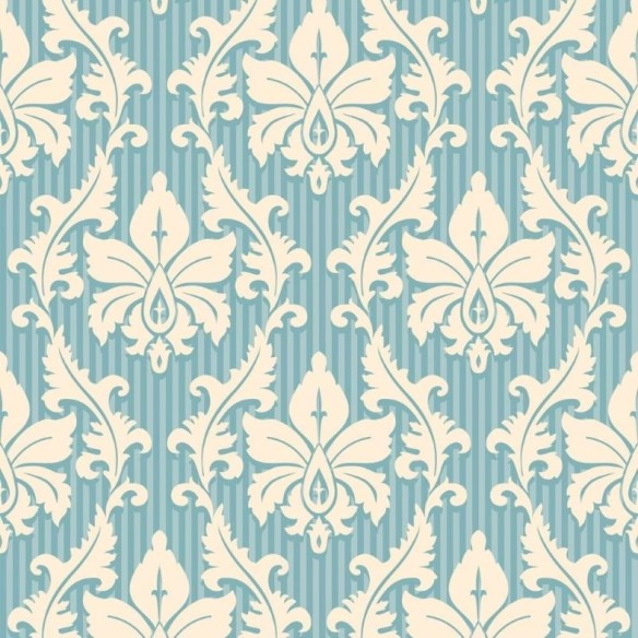 Papel de Parede Adesivo Arabescos Floral N011005