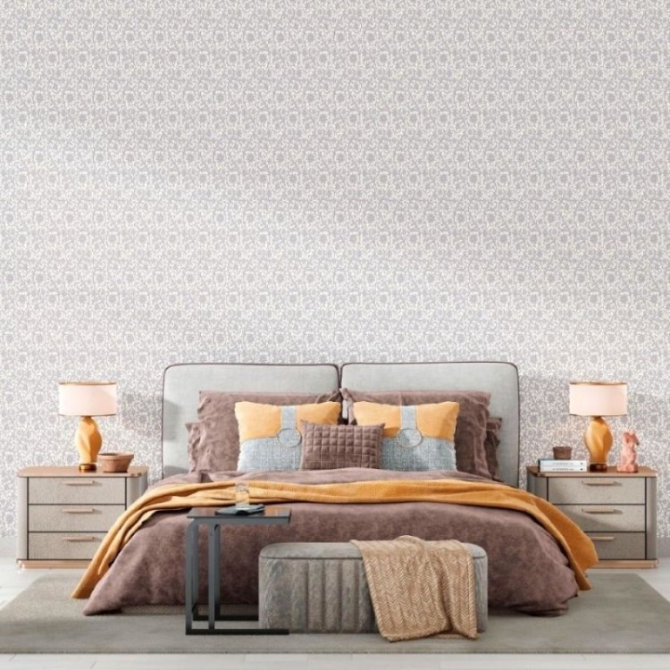 Papel de Parede Adesivo Arabescos Floral N012112