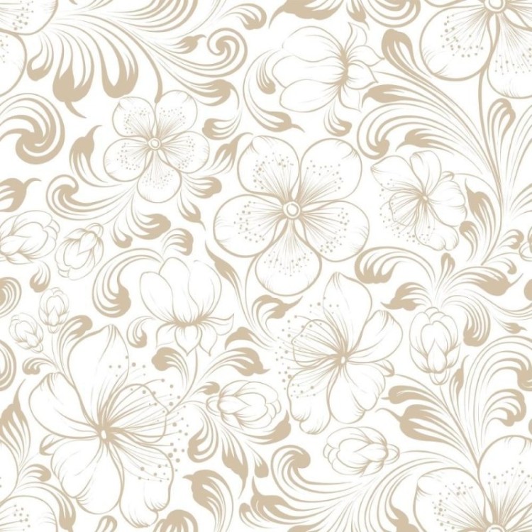 Papel de Parede Adesivo Arabescos Floral N013095