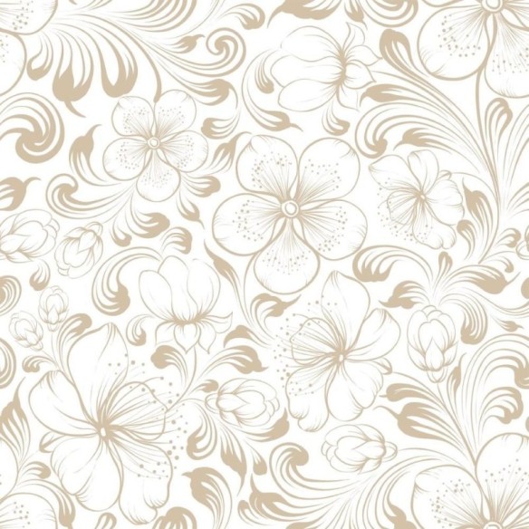 Papel de Parede Adesivo Arabescos Floral N013095