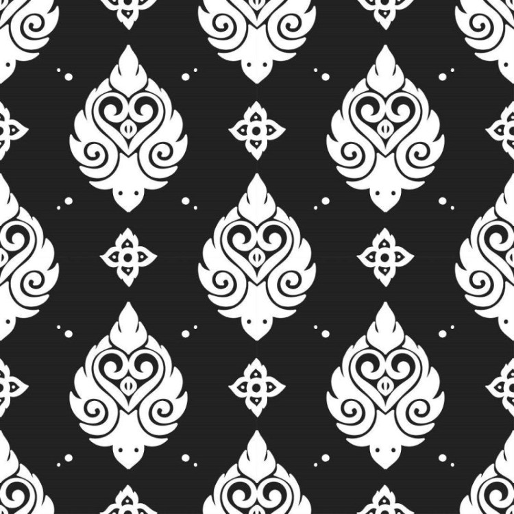 Papel de Parede Adesivo Arabescos N015036