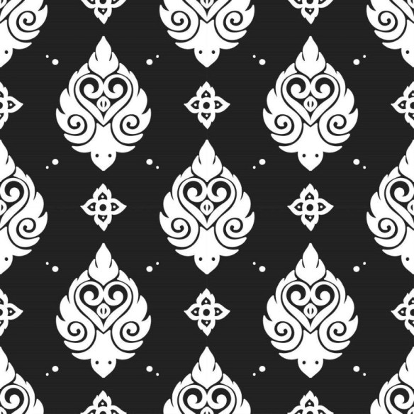 Papel de Parede Adesivo Arabescos N015036