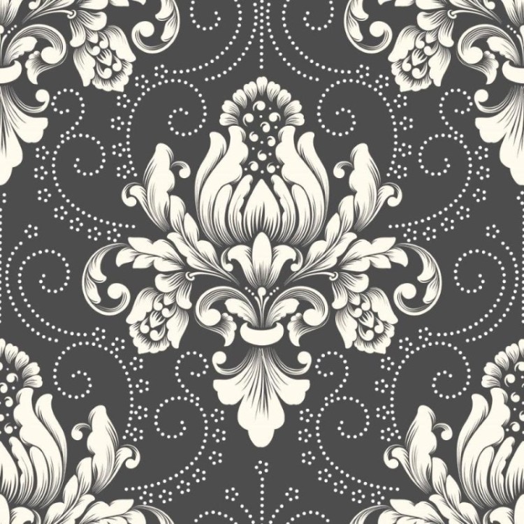 Papel de Parede Adesivo Arabescos Royal Baroque...