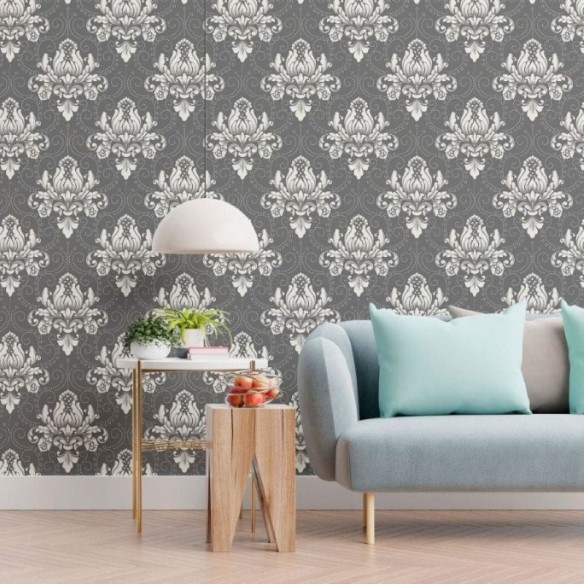 Papel de Parede Adesivo Arabescos Royal Baroque N013270