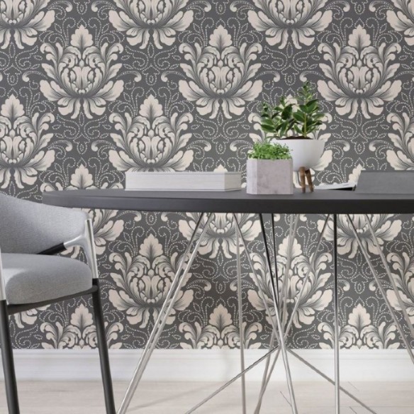 Papel de Parede Adesivo Arabescos Royal Baroque N013272