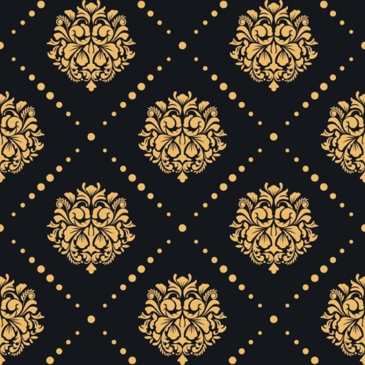 Papel de Parede Adesivo Arabescos Victorian...