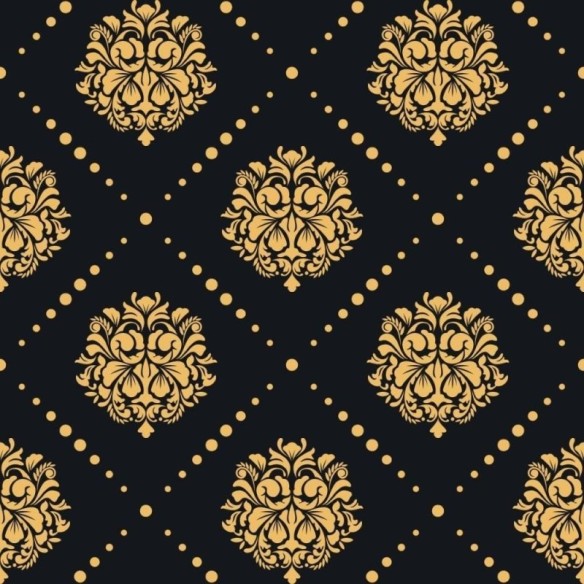Papel de Parede Adesivo Arabescos Victorian Baroque N013283