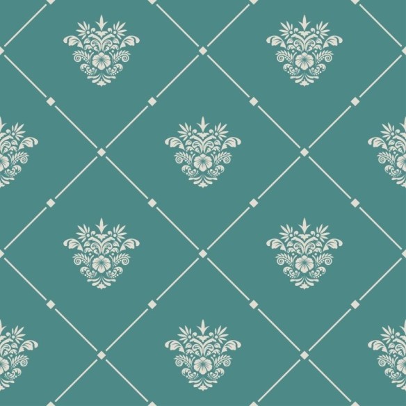 Papel de Parede Adesivo Arabescos Victorian Baroque N013288