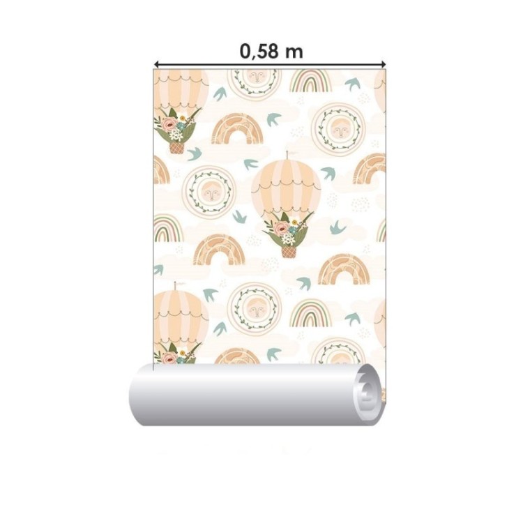 Papel de Parede Adesivo Arco Íris N019014