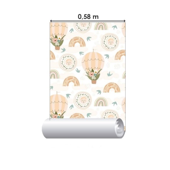 Papel de Parede Adesivo Arco Íris N019014