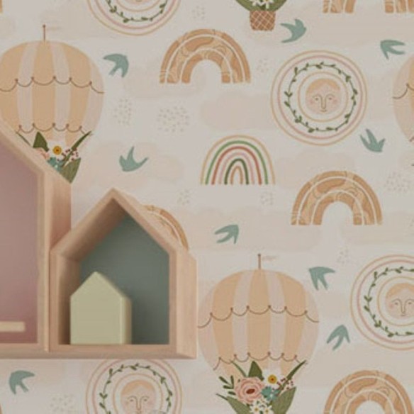 Papel de Parede Adesivo Arco Íris N019014