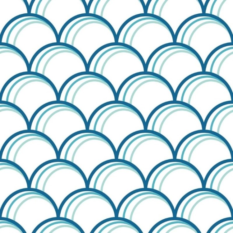 Papel de Parede Adesivo Arcos Sereia N012099