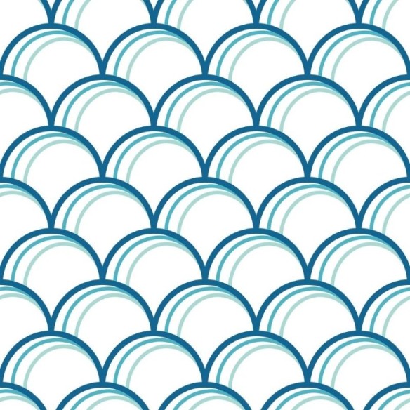 Papel de Parede Adesivo Arcos Sereia N012099