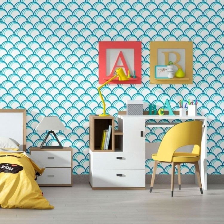 Papel de Parede Adesivo Arcos Sereia N012099
