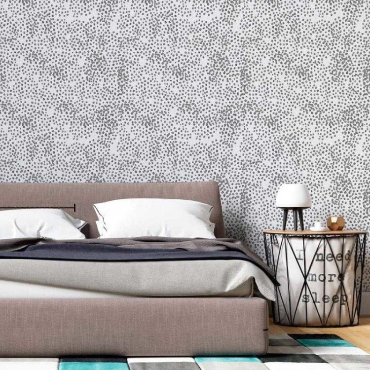 Papel de Parede Adesivo Artístico Bolinhas de...