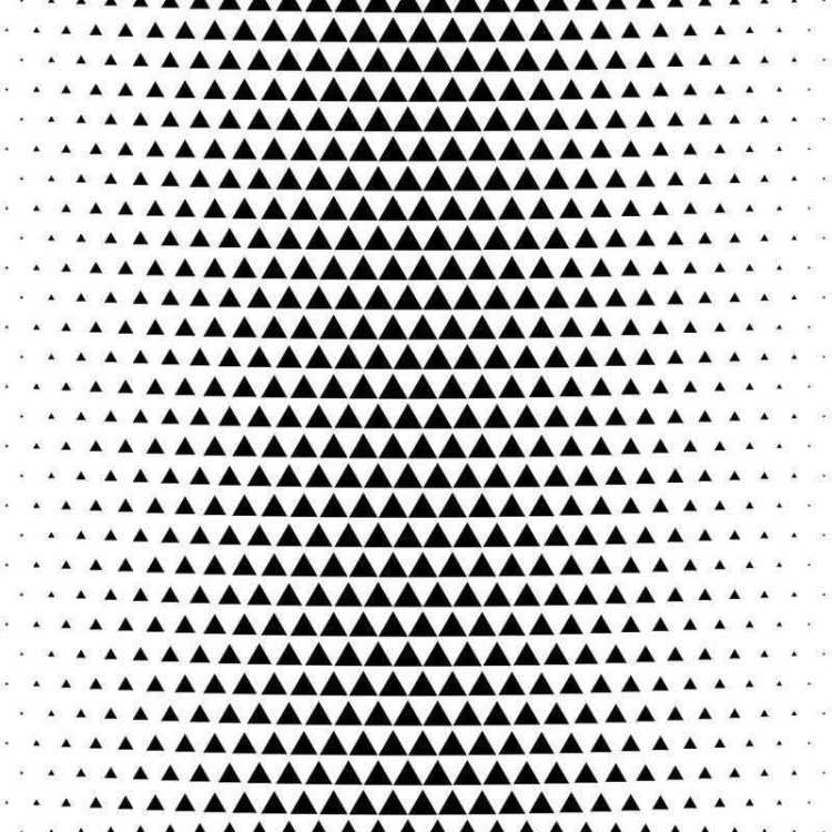 Papel de Parede Adesivo Artístico Triângulos...
