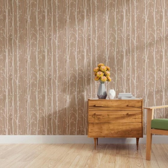 Papel de Parede Adesivo Árvores N011065