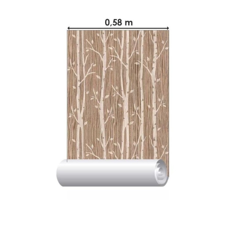 Papel de Parede Adesivo Árvores N011065