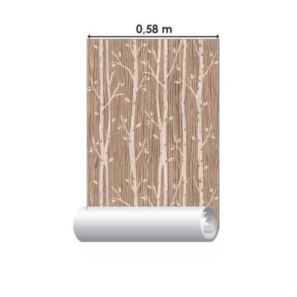 Papel de Parede Adesivo Árvores N011065