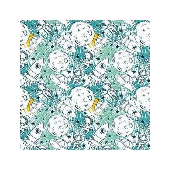 Papel de Parede Adesivo Astronauta Kids 2097658