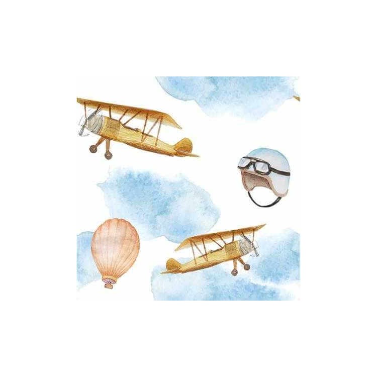 PAPEL DE PAREDE ADESIVO Avião Infantil 62047711
