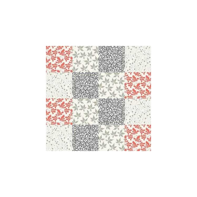 Papel de Parede Adesivo Azulejo Floral 232743748
