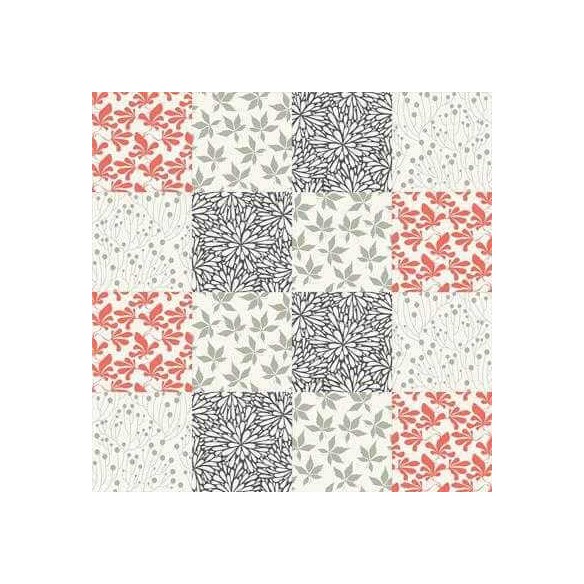 Papel de Parede Adesivo Azulejo Floral 232743748