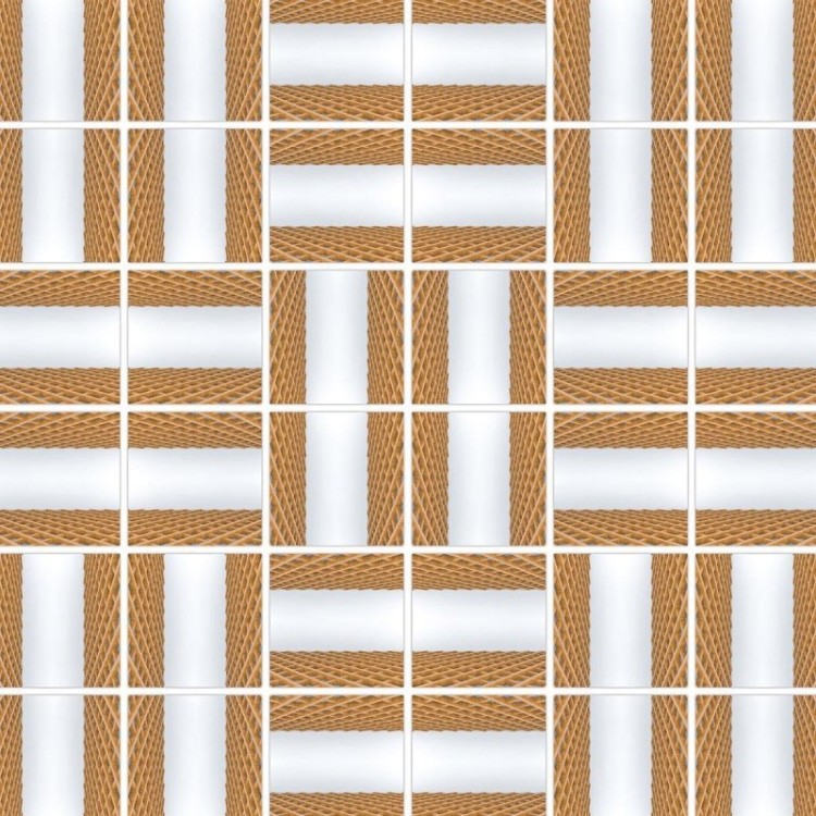 Papel de Parede Adesivo Azulejo Geométrico...