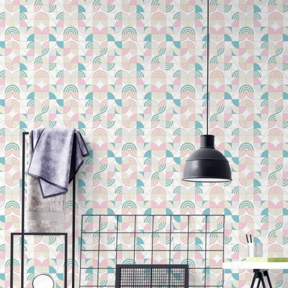 Papel de Parede Adesivo Azulejo N2013