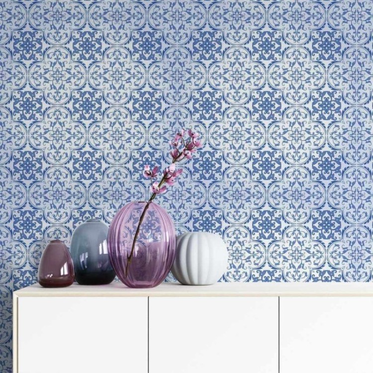 Papel de Parede Adesivo Azulejo N2018