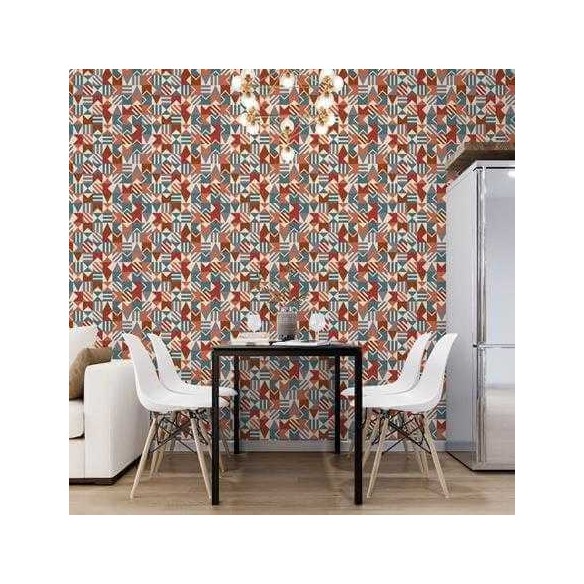 Papel de Parede Adesivo Azulejo N386