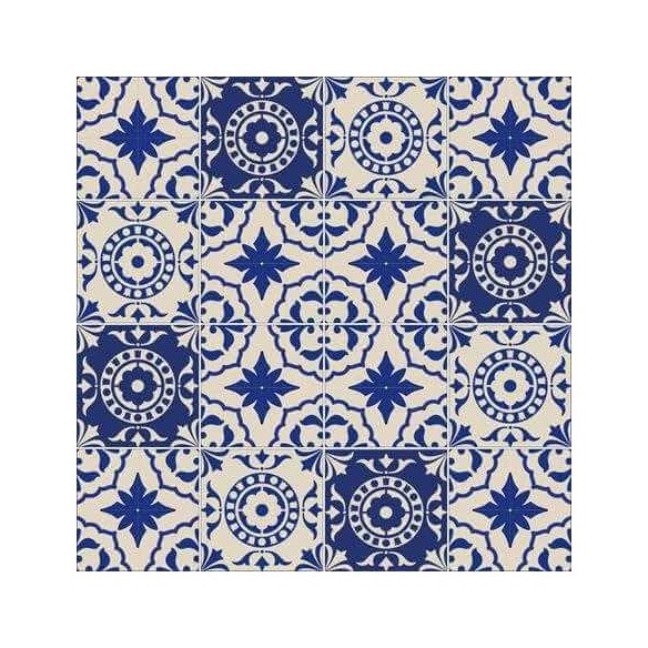 Papel de Parede Adesivo Azulejo Português 3320902401