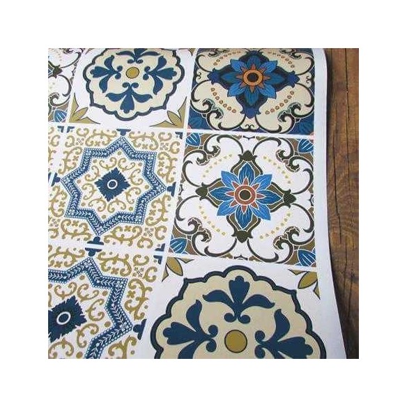 Papel de Parede Adesivo Azulejo Português 462567223