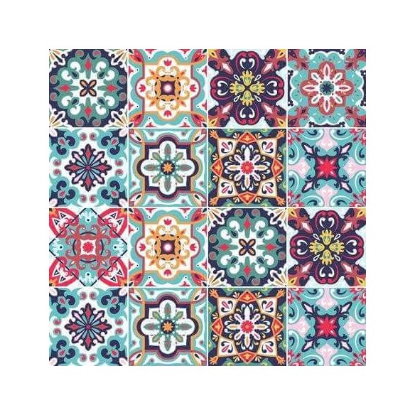 Papel de Parede Adesivo Azulejo Português 487627339