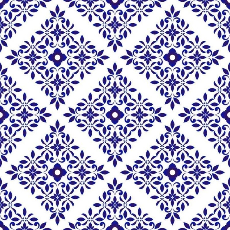 Papel de Parede Adesivo Azulejo Português N013091