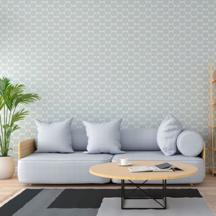 Papel de Parede Adesivo Azulejo Português N013133