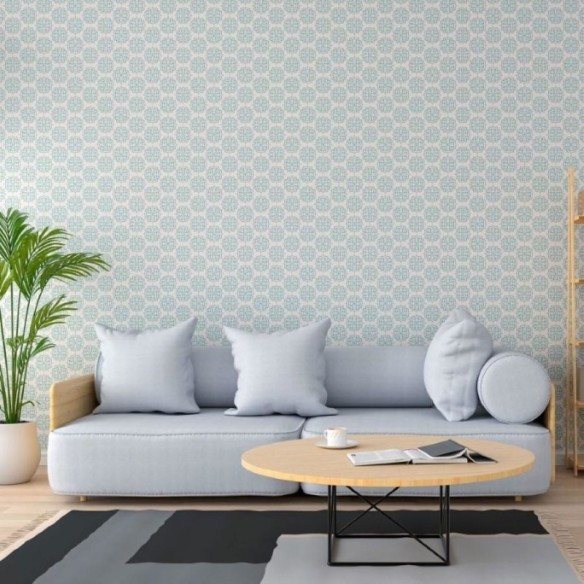 Papel de Parede Adesivo Azulejo Português N013133