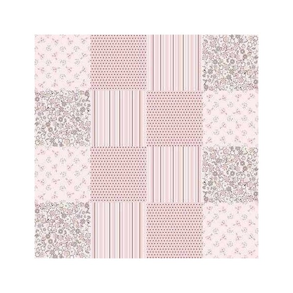 PAPEL DE PAREDE ADESIVO AZULEJO ROSA 161351972