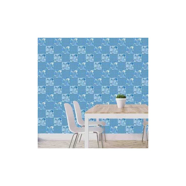 Papel de Parede Adesivo Azulejo Surf 19170